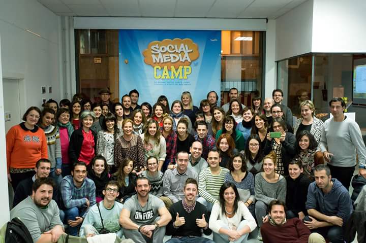 Social Media Camp Bilboko partaideak