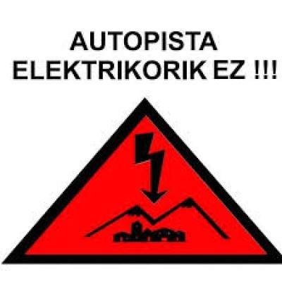 autopista elektrikorikk ez